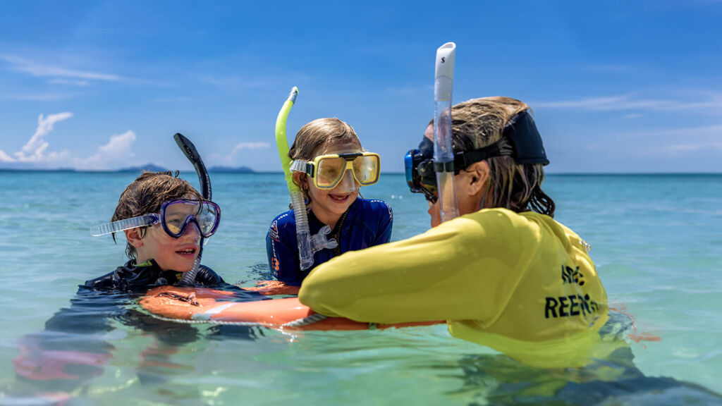 About Us 2 Frankland Island Snorkel Stars activity